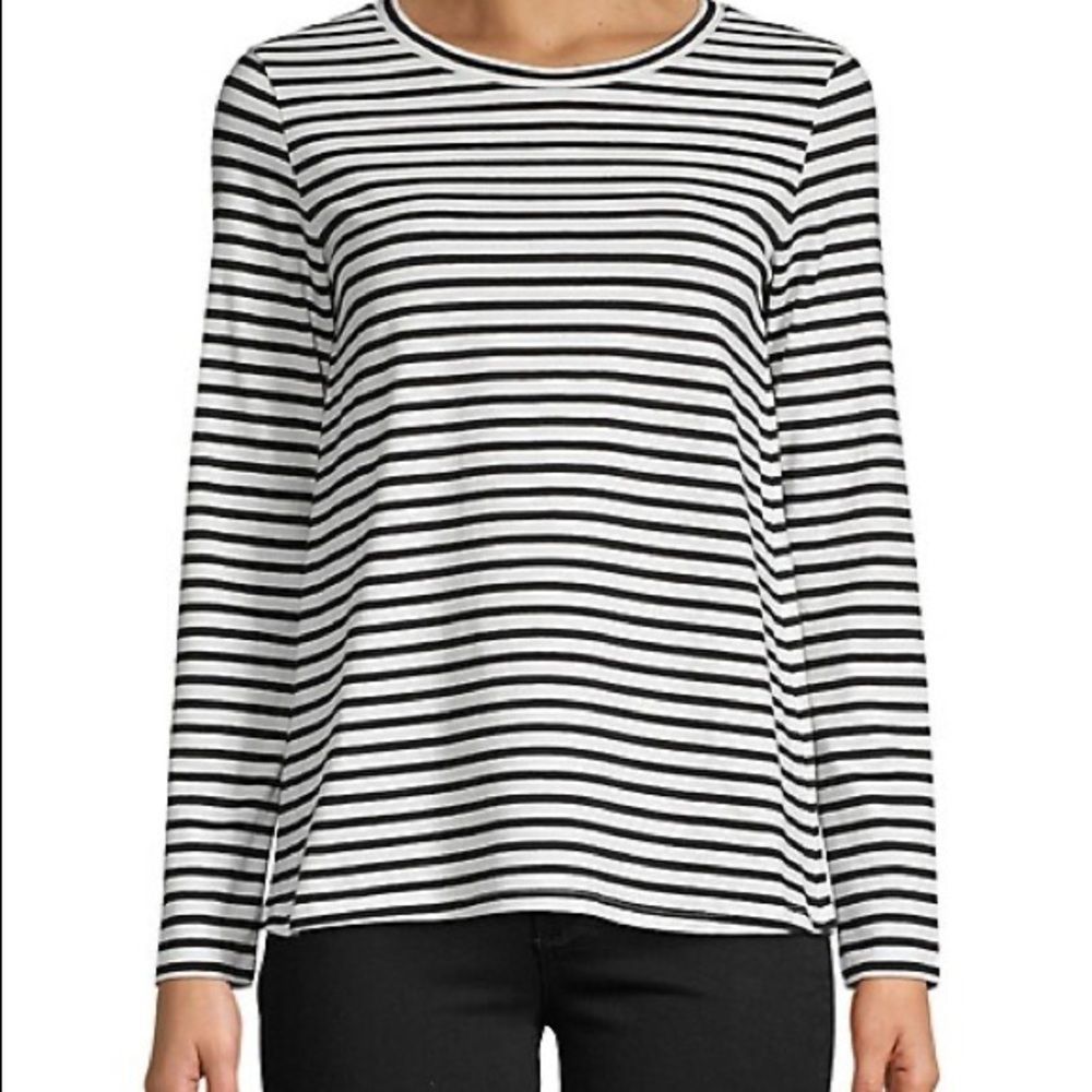MaxMara Weekend Soft Striped Long Sleeved Top